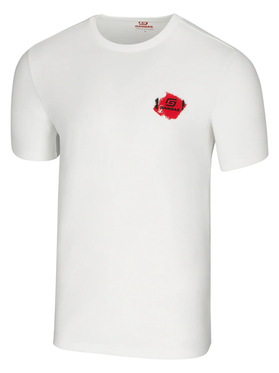 FULL GAS TEE WHITE