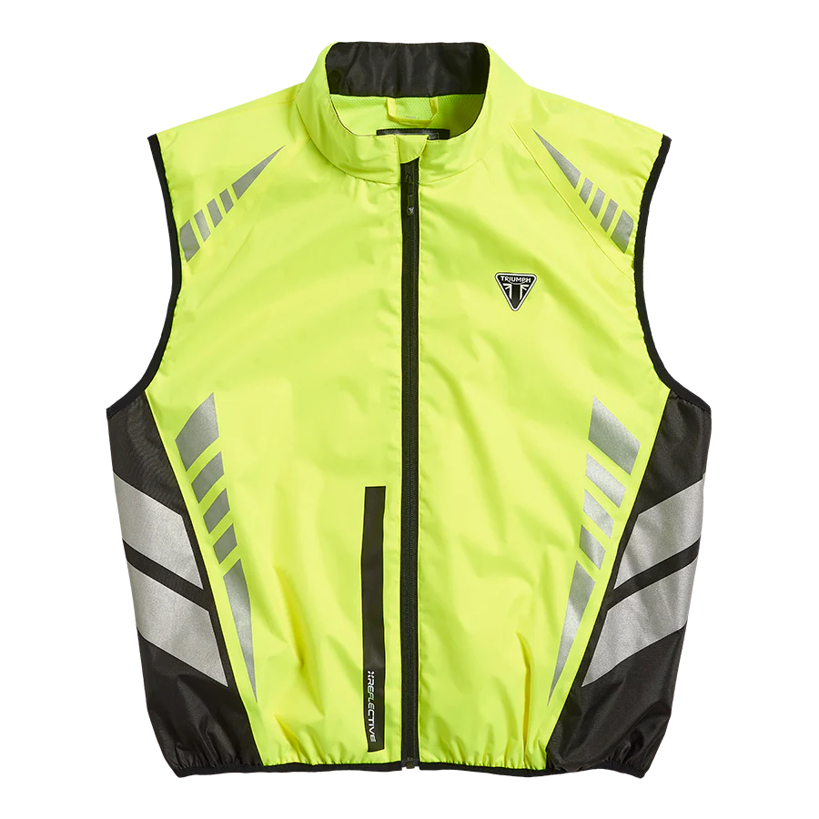 Triumph Bright Packable Hi Vis Vest