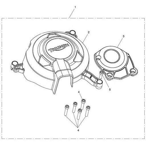 Triumph Cover Protectors A9618172