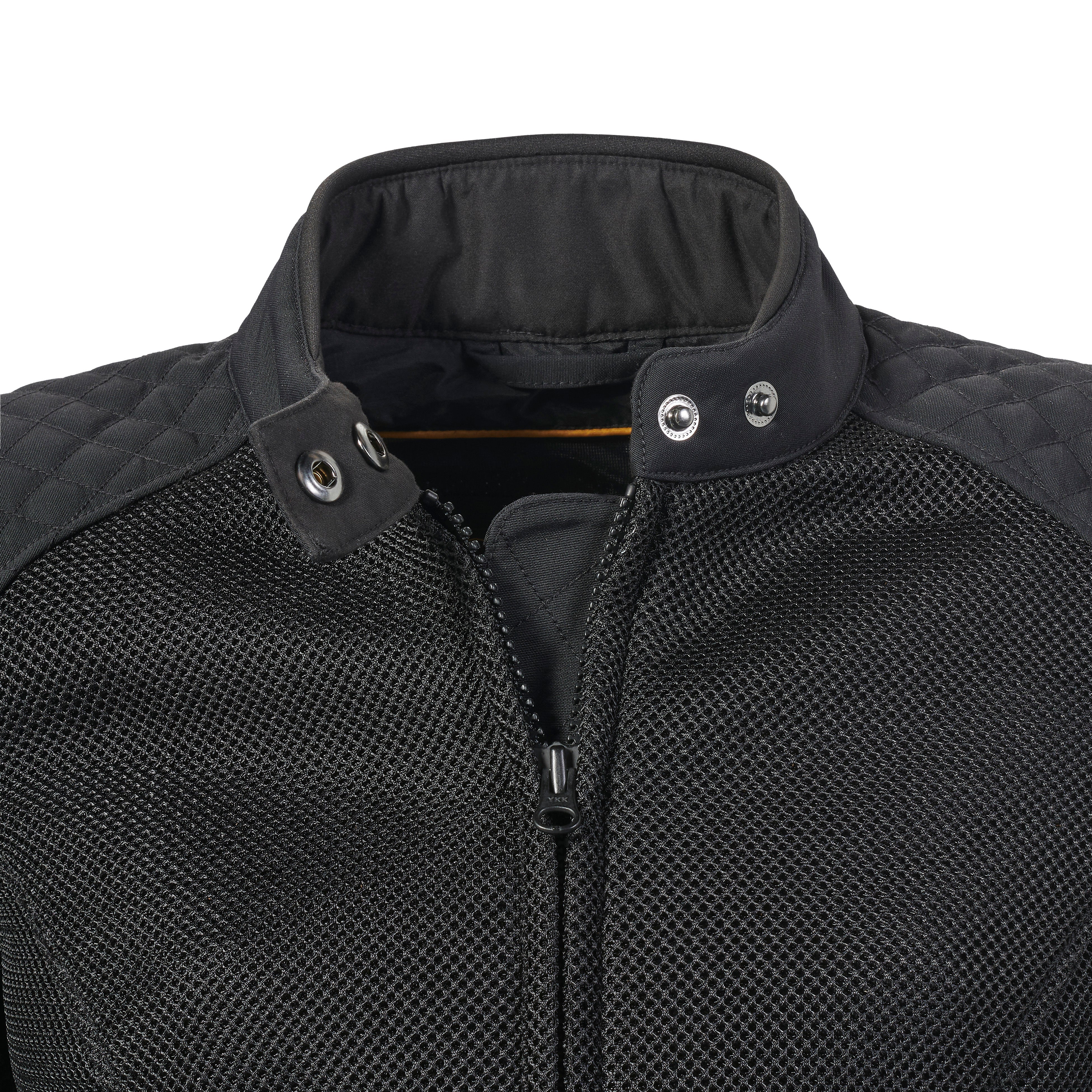 Triumph Ladies Braddan Retro Mesh Jacket Black - Image 5