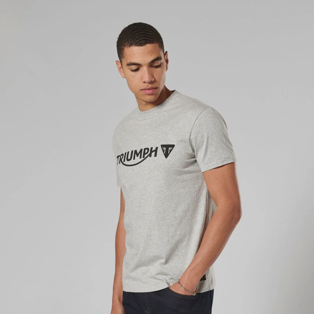 Triumph Mens Cartmel Grey T Shirt - Image 5