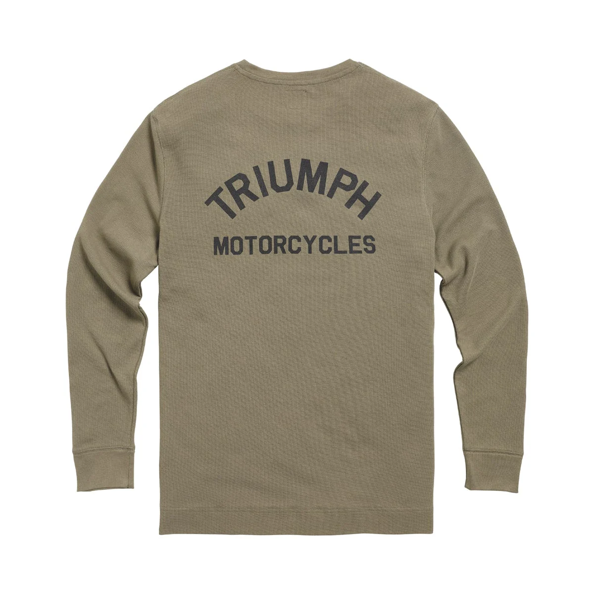 Triumph Mens Dean Long Sleeved Waffle Top - Image 2