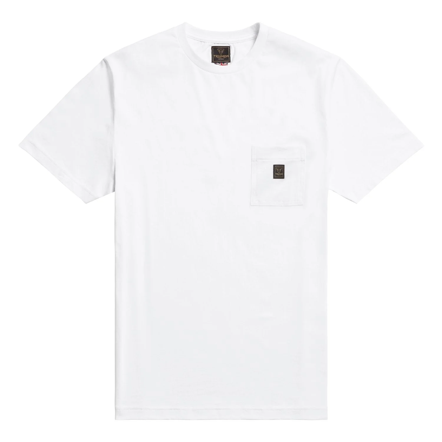 Triumph Mens Ditchling T Shirt - White