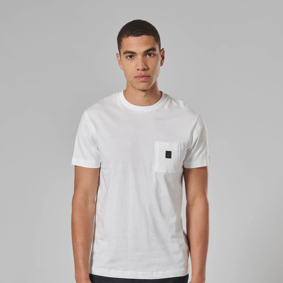 Triumph Mens Ditchling T Shirt - White - Image 5