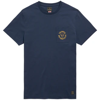 Triumph Mens Newlyn T Shirt - Navy