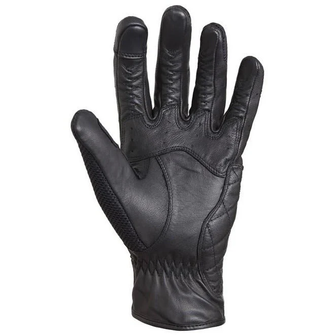 Triumph Mens Raven Mesh Gloves Black & Bone - Image 2